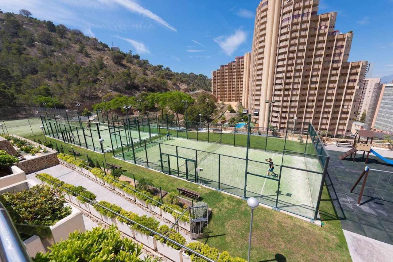 High Rise Apartment On The 39Th Floor With Private Terrace And Sea Views Benidorm Exteriör bild